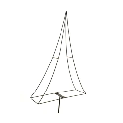 SAPIN DE NOËL H139XL80XB20.5 NOIR