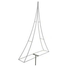 SAPIN DE NOËL H168XL102XB20.5 NOIR