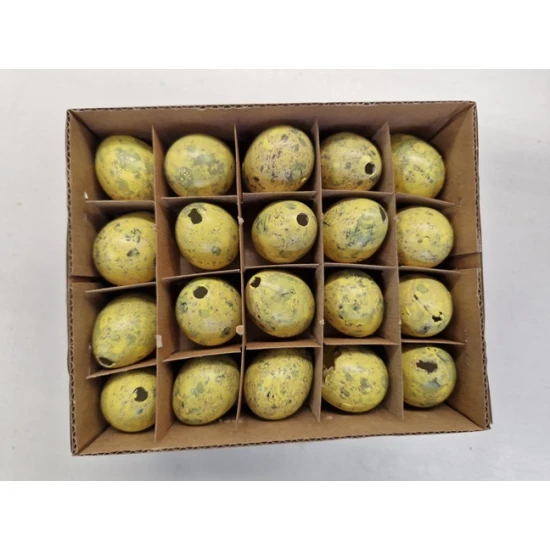 OEUFS DE CAILLE JAUNE 60PCS