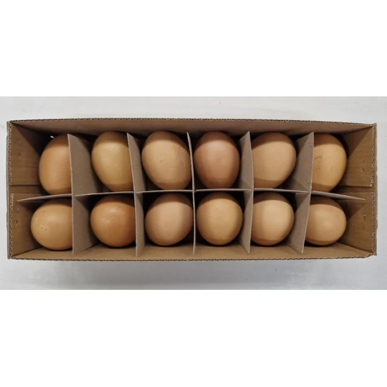 KIPPENEIEREN BRUIN 12ST