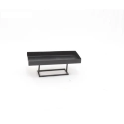 TRAY RECTANGLE SUR PIED 26X10 H10 