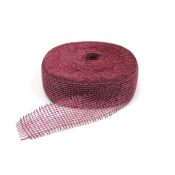 JUTE 5CM 40M  AUBERGINE