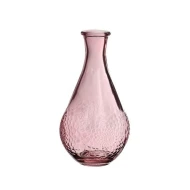 VASE DAHLIA D9 H16 ROSE CLAIR 12PCS