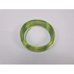 ALUMINIUMDRAAD 2.0MM APPELGROEN 100GR +/-12M