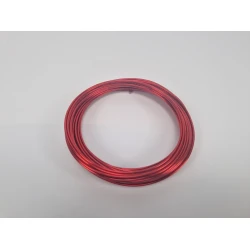 FIL ALUMINIUM 2.0MM ROUGE 100GR +/-12M