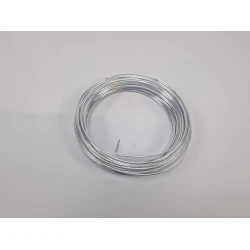 FIL ALUMINIUM 2.0MM ARGENT 100GR +/-12M