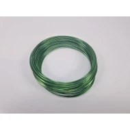 FIL ALUMINIUM 2MM +/-12MM VERT OLIVE