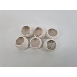 BEL CUP KLEIN WHITE WASH 6ST