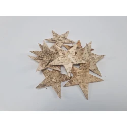 BERKENSCHORS STERREN 10CM 10ST