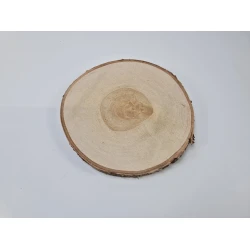 BERKENSCHIJF +/-25CM +/-2.5CM NATUREL