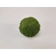 BOULE MOUSSE VERT SATBILISEE 15CM