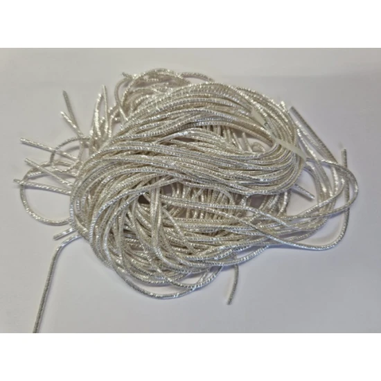 FIL BOUILLON ARGENT 2MM 100GR