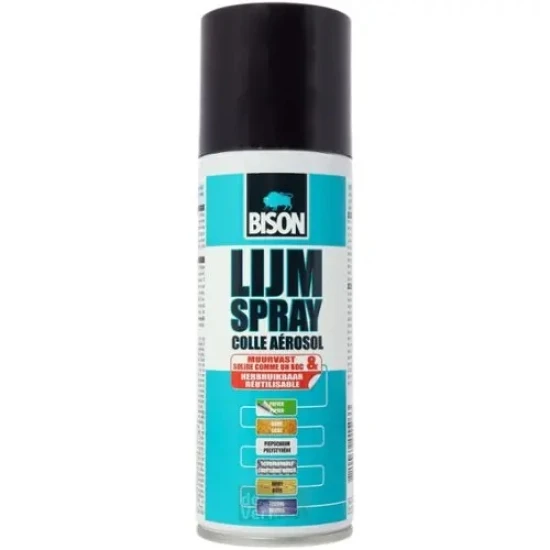 BISON LIJMSPRAY 200ML