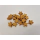 COCONUT STARS 3CM GOLD 100PCS