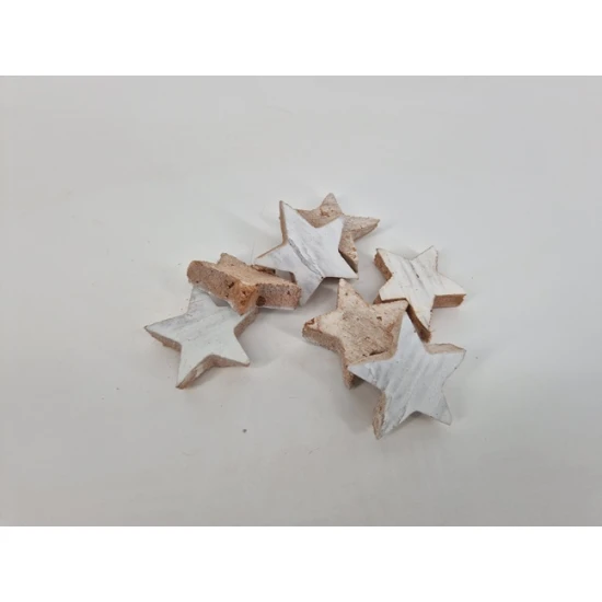 COCOSNOOT STARS 5CM WHITE 100PCS
