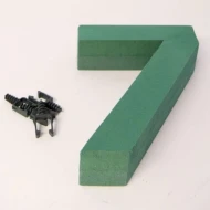 FOAM FRAME CIJFER 30CM '7' 1ST