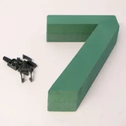 FOAM FRAME CIJFER 30CM '7' 1ST