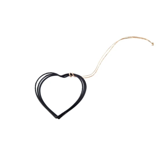 FRAME COEUR 7CM TRIPLE NOIR
