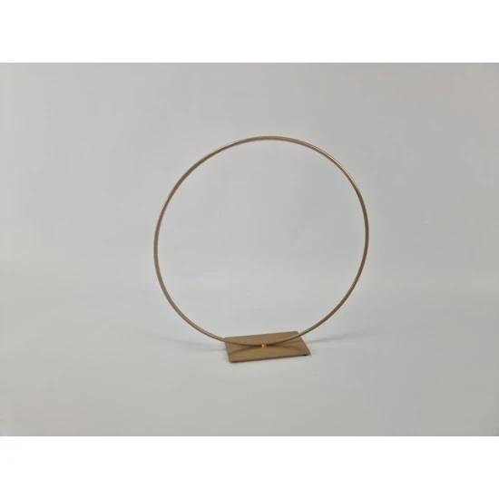 FRAME RING OP VOET 25CM GOUD