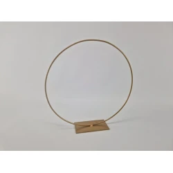 FRAME BRACELET SUR SOCLE 30CM OR