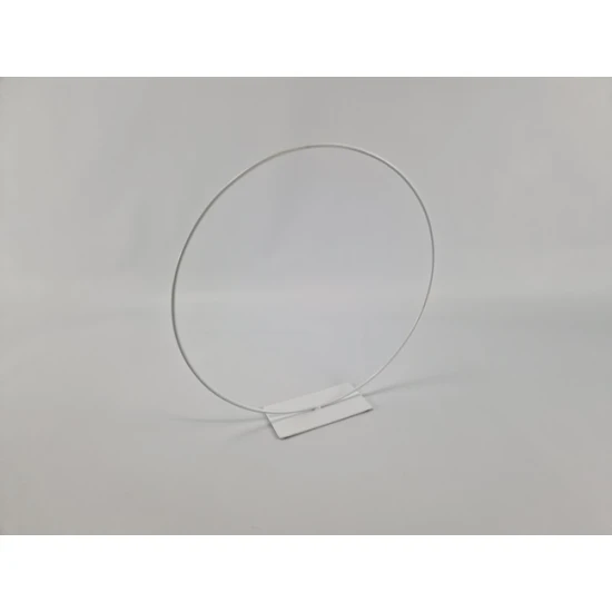 FRAME RING ON BASE 30CM WHITE