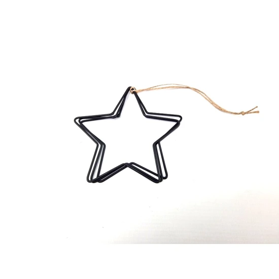 FRAME STER 10CM TRIPLE ZWART