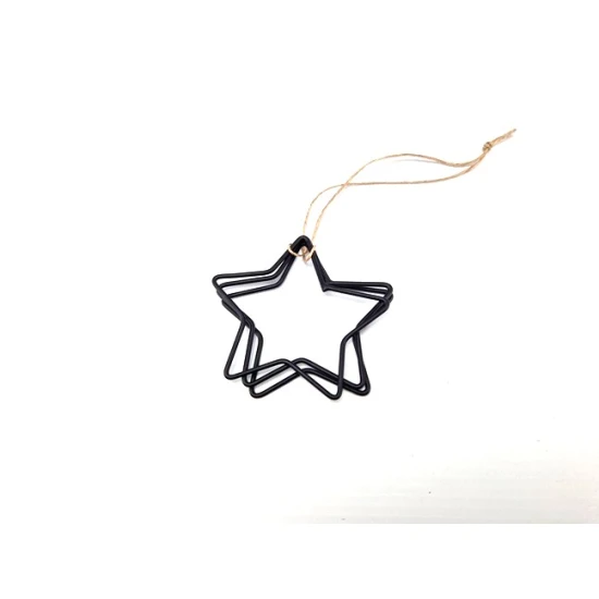 FRAME STER 7CM TRIPLE ZWART