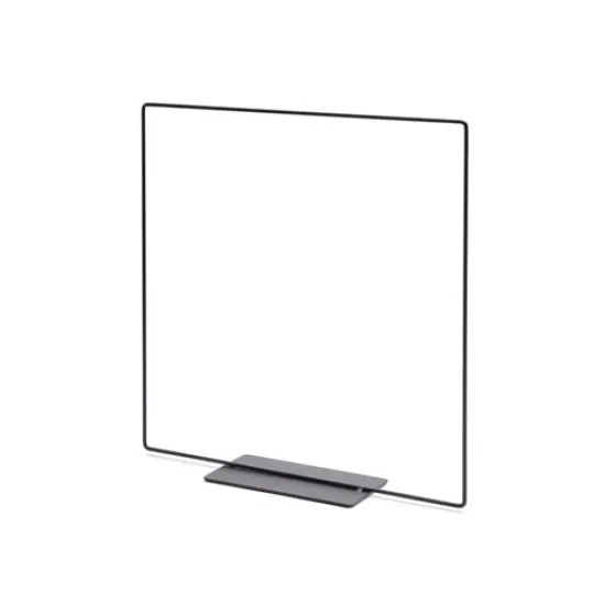 FRAME VIERKANT OP VOET 25CM ZWART