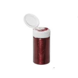 GLITTERPOEDER 100GR ROOD