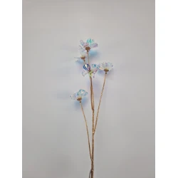 HOLOGRAFIC COSMOS SPRAY ALBERTA PEARL 62CM