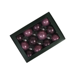 KERSTBOLLEN 57MM ORCHID 12ST
