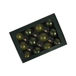 KERSTBOLLEN 57MM PINE OPAL 12ST