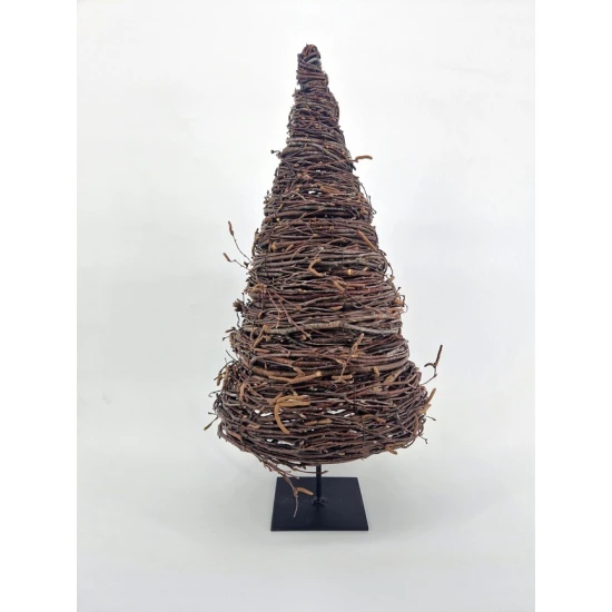 KERSTBOOM BERK OP VOET BERK 40/50CM NATUREL