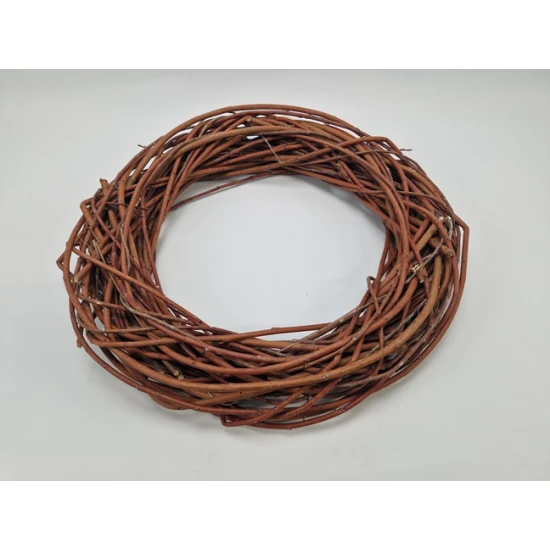 WREATH WILLOW NATURAL 50CM