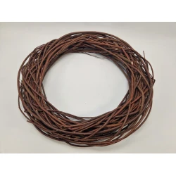 WREATH WILLOW NATURAL 60CM