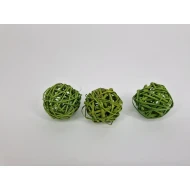 LATA BAL (BRANCH BAL) 6CM LIME GREEN 3PCS