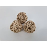 LATA BALL (BRANCH BALL) 6CM NATURAL 25PCS