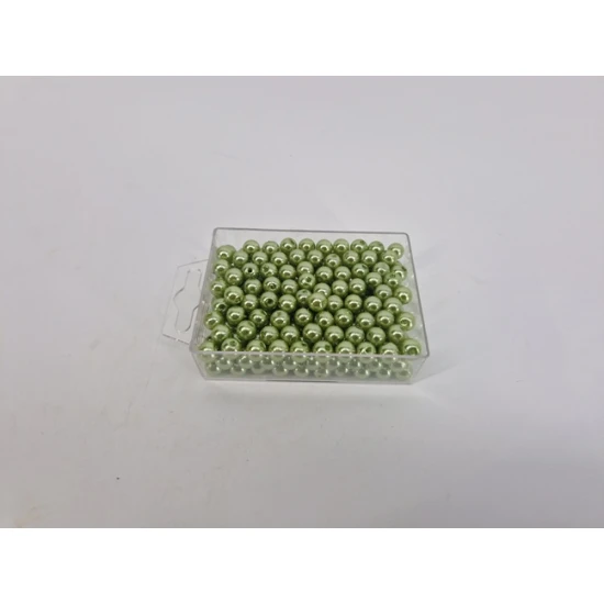 PARELS 8MM APPELGROEN