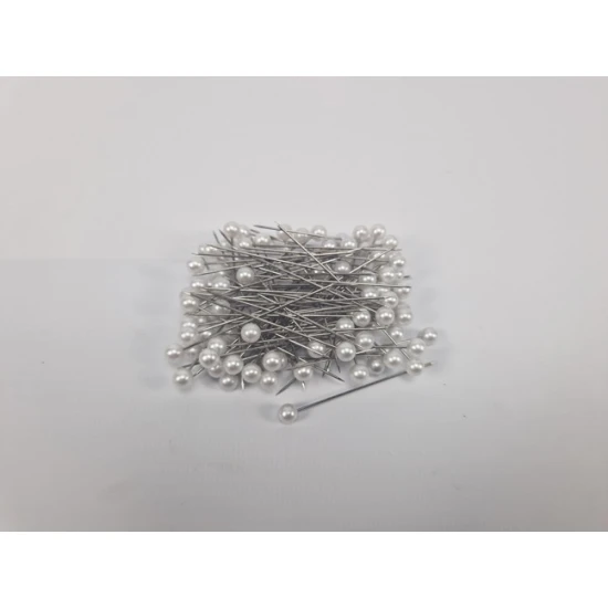 PEARL PINS D6XL55 100SPCS WHITE