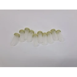 PLASTIC BUISJE (BLOEMFLESJE/PIPET) 4CC 5X1.5CM 100ST