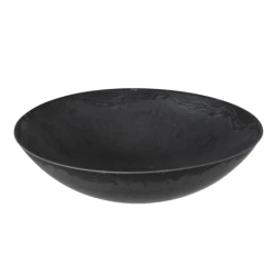 PLASTIC KOM 28CM GRIJS