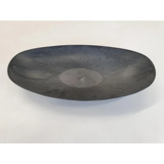 BOWL PLASTIC BOAT 30X15X5 GREY