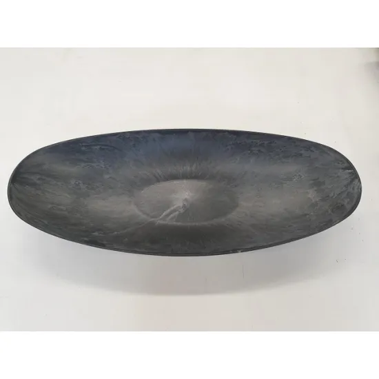 BOWL PLASTIC BOAT 50X22X7.5 GREY