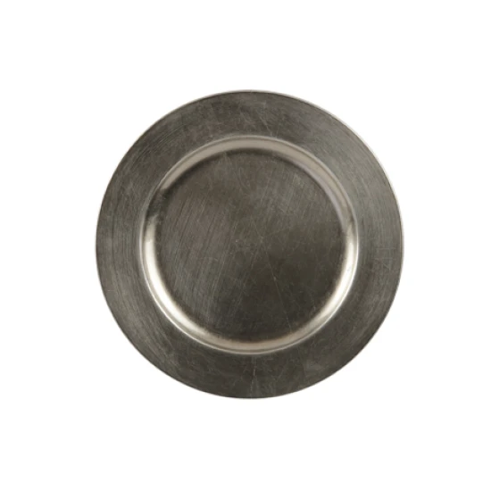 PLASTIC SCHAAL ROND D28CM GRANITE GREEN