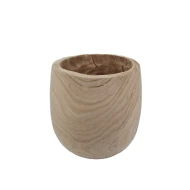 POT PAULOWNIA NATUREL D33.5 H30CM