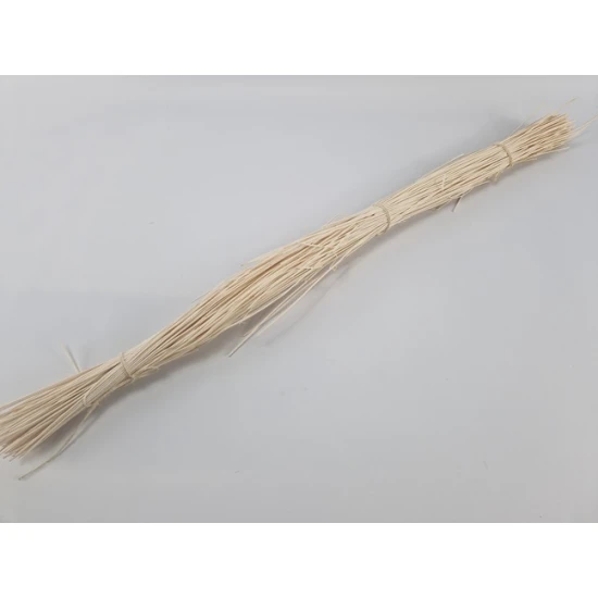 WICKER 1.5MM LONG 77CM BLEACHED +/-200GR