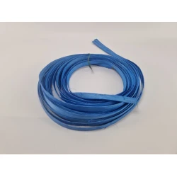 WICKER RIBBON 18MM BLUE +/-250GR