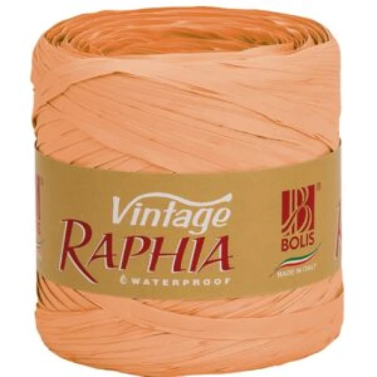 RAPHIA VINTAGE SALMON 200M
