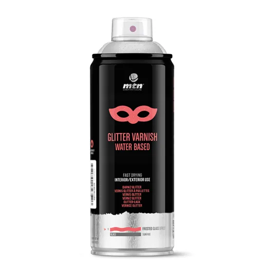 SPRAY GLITTER OR 400ML WATER BASED