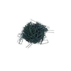 AGRAFES FLORALES POUR MOUSSE 10/30 LAQUE VERT /BOITE 100gr